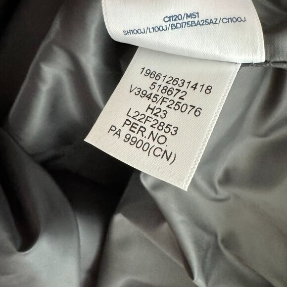 Lands' End Puffer Vest Womens Small Tall 600FP Down Plaid Full Zip NWT CJ-1807 - Picture 12 of 12